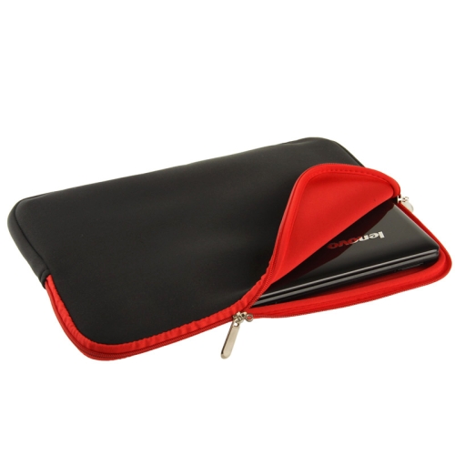 Soft Sleeve Case Zipper Bag for 14.1 inch Laptop (Red)